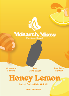 Honey Lemon Instant Cocktail & Mocktail Mixer - single serving