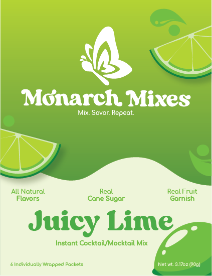 Juicy Lime Instant Cocktail & Mocktail Mixer - 6-pack