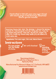 MN Mule Instant Cocktail & Mocktail Mixer - single serving